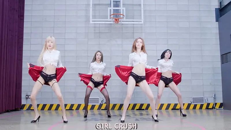 Girl Crush《Oppa, Do you trust me?》舞蹈练习室写真高清下载 Girl Crush《Oppa, Do you trust me?》舞蹈练习室写真高清下载