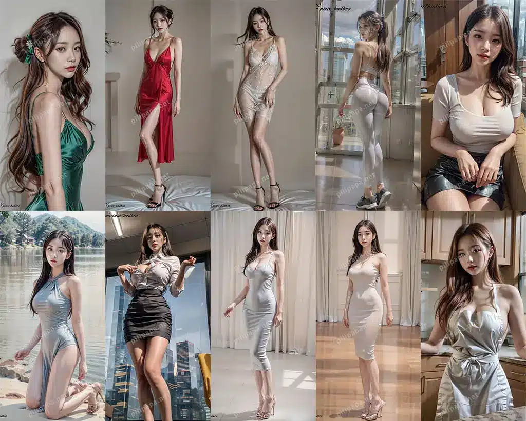 AI绘画Bad bro美女写真148P高清下载 44.8MB完整图包