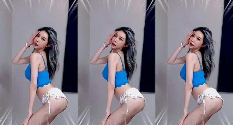 AfreecaTv韩国BJ阿英低胸热裤性感热舞写真资源高清下载