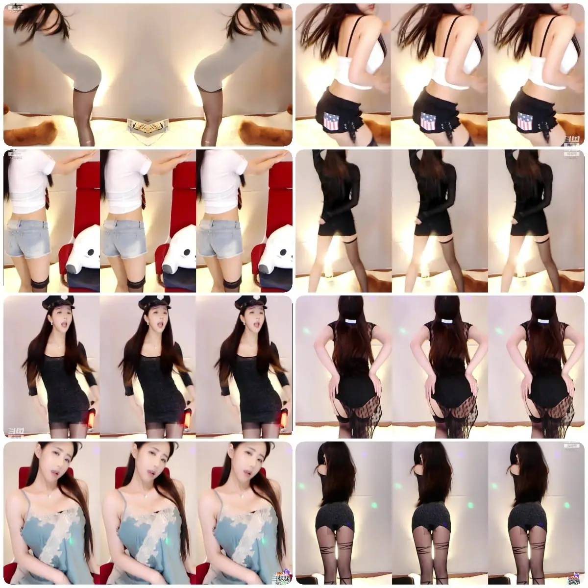 斗鱼主播乔妹Eve舞蹈合集331V全收录35G高清写真资源下载